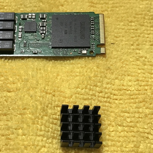 3 NVME Controller Heatsink